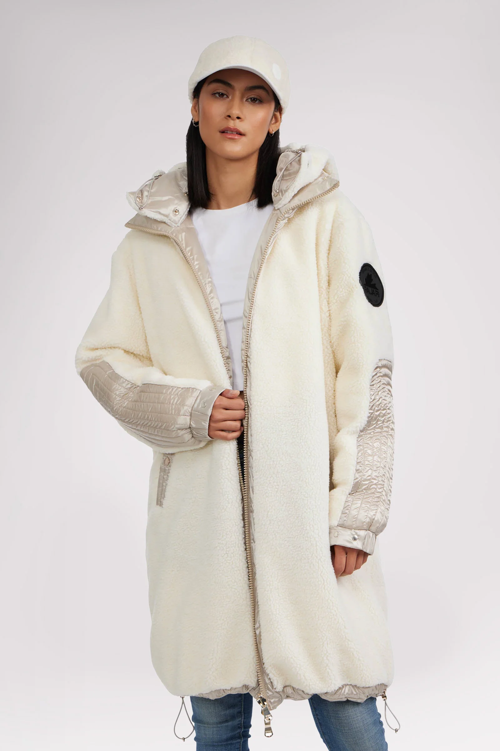 Alsephina Women's Reversible Long Puffer Jacket - Image 6