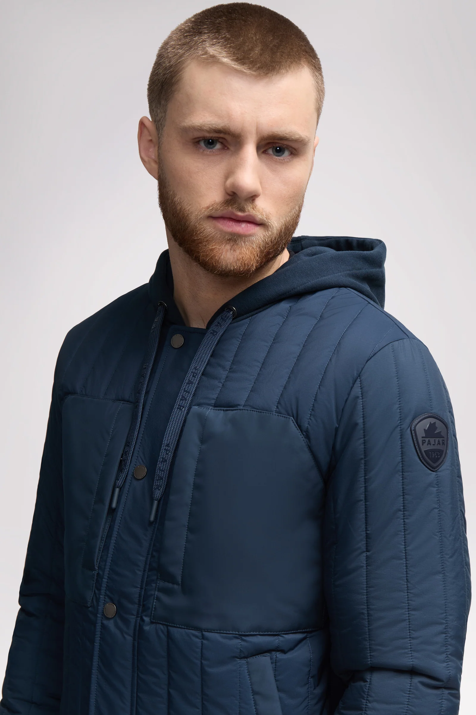 Carnelian Men's Quilted Shacket - Image 13