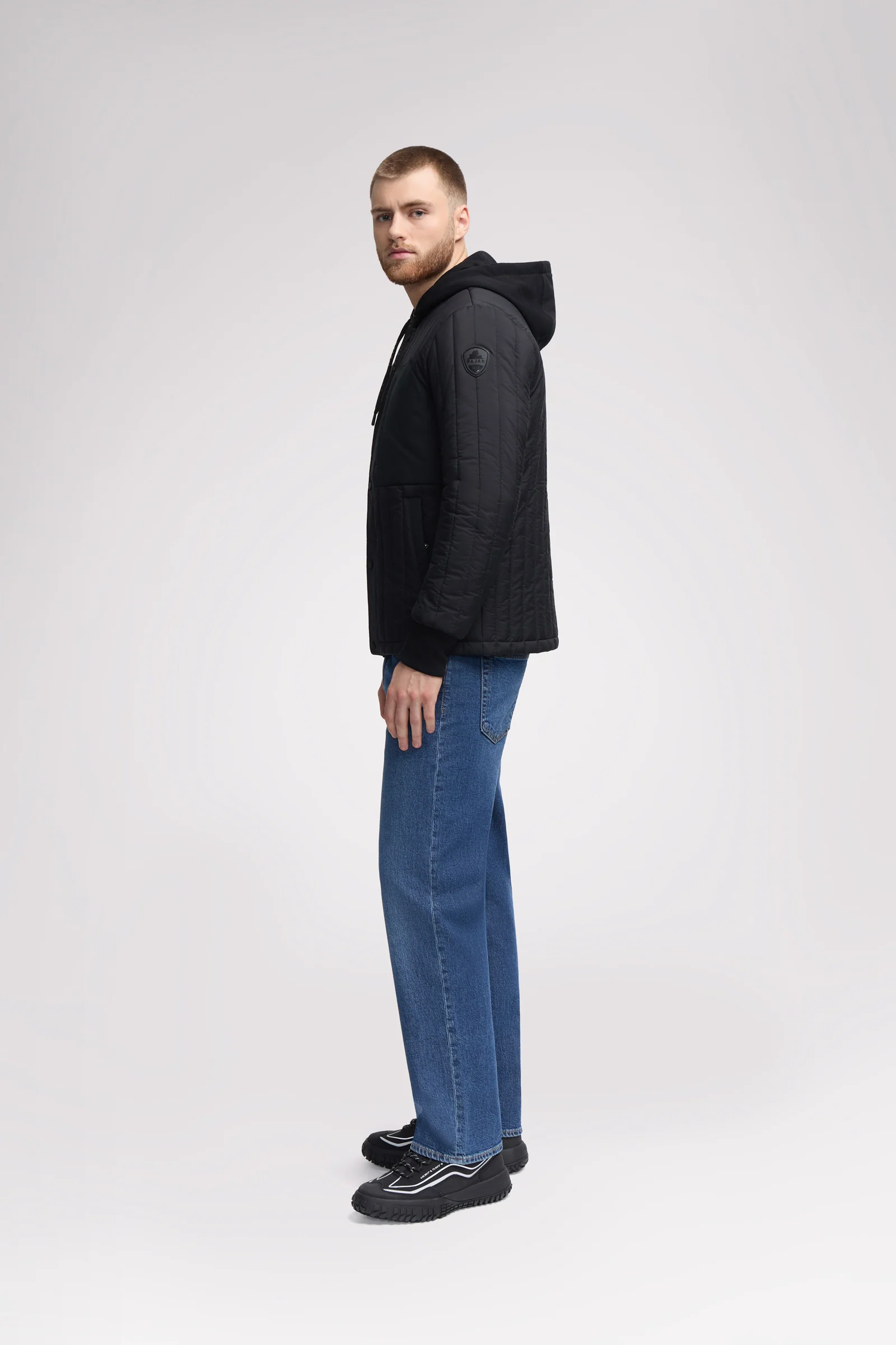 Carnelian Men's Quilted Shacket - Image 17