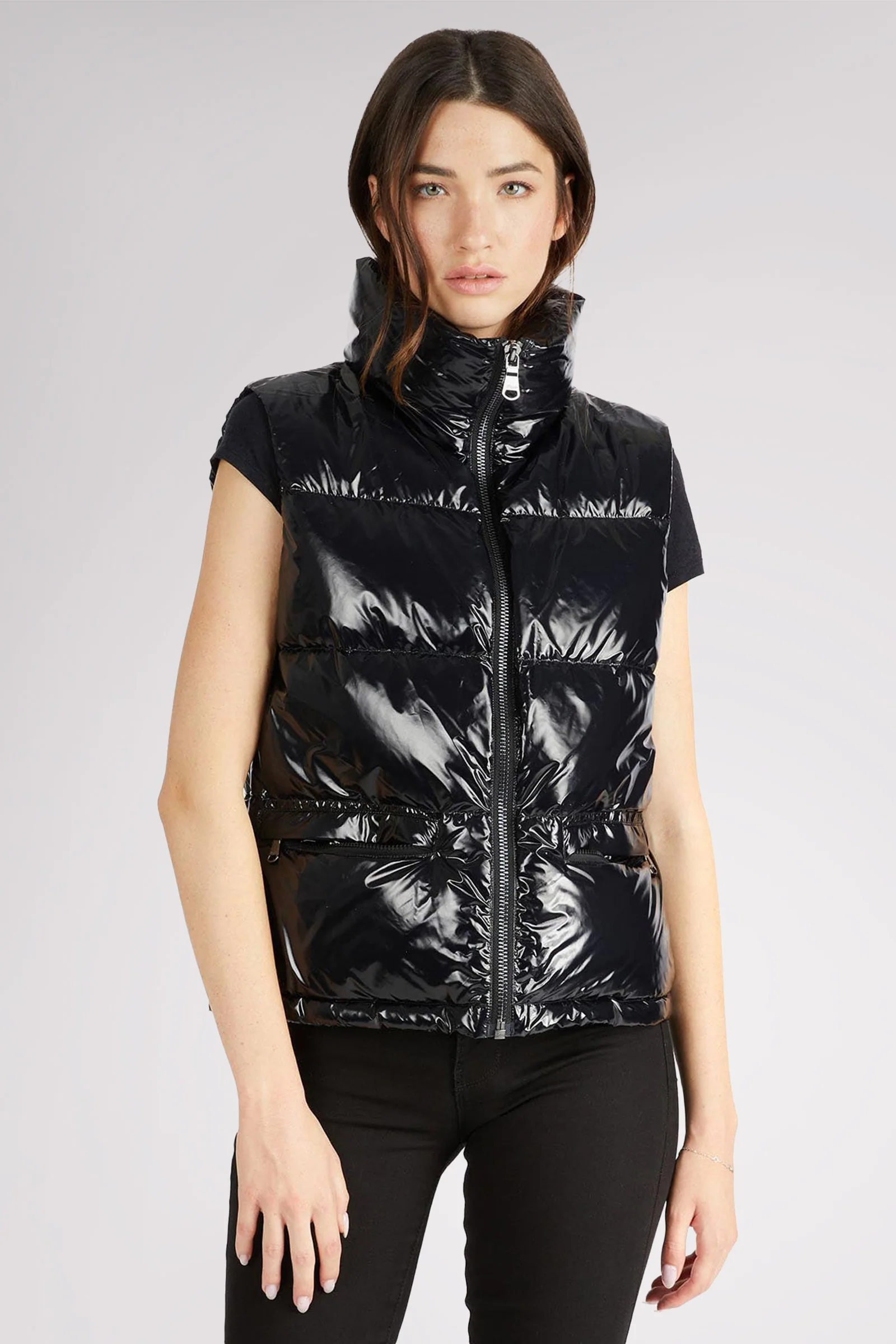 Danique Women's Luxury 3-in-1 Mixed-Media Puffer - Image 4