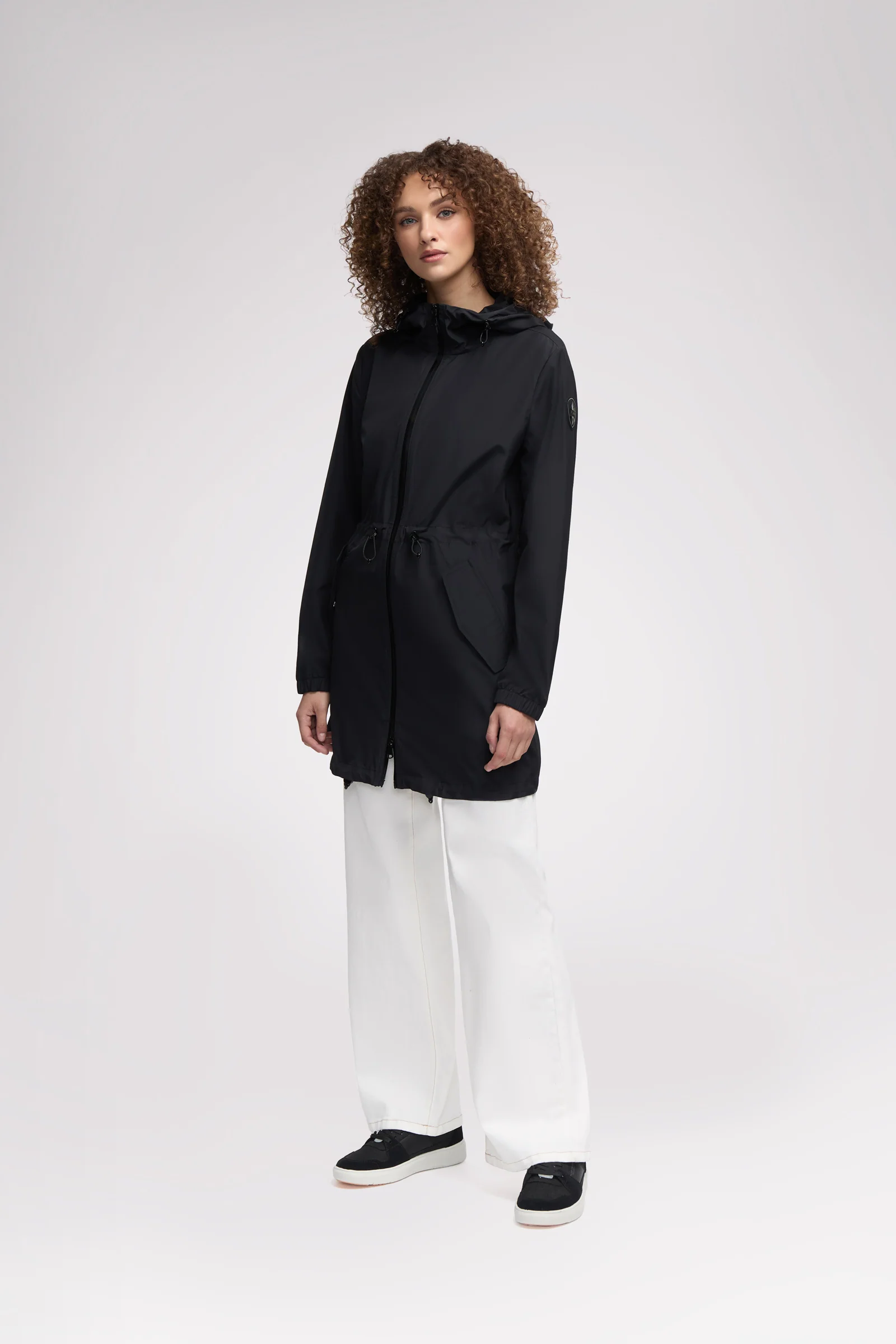 Galena Women's Hooded Short Raincoat - Image 8