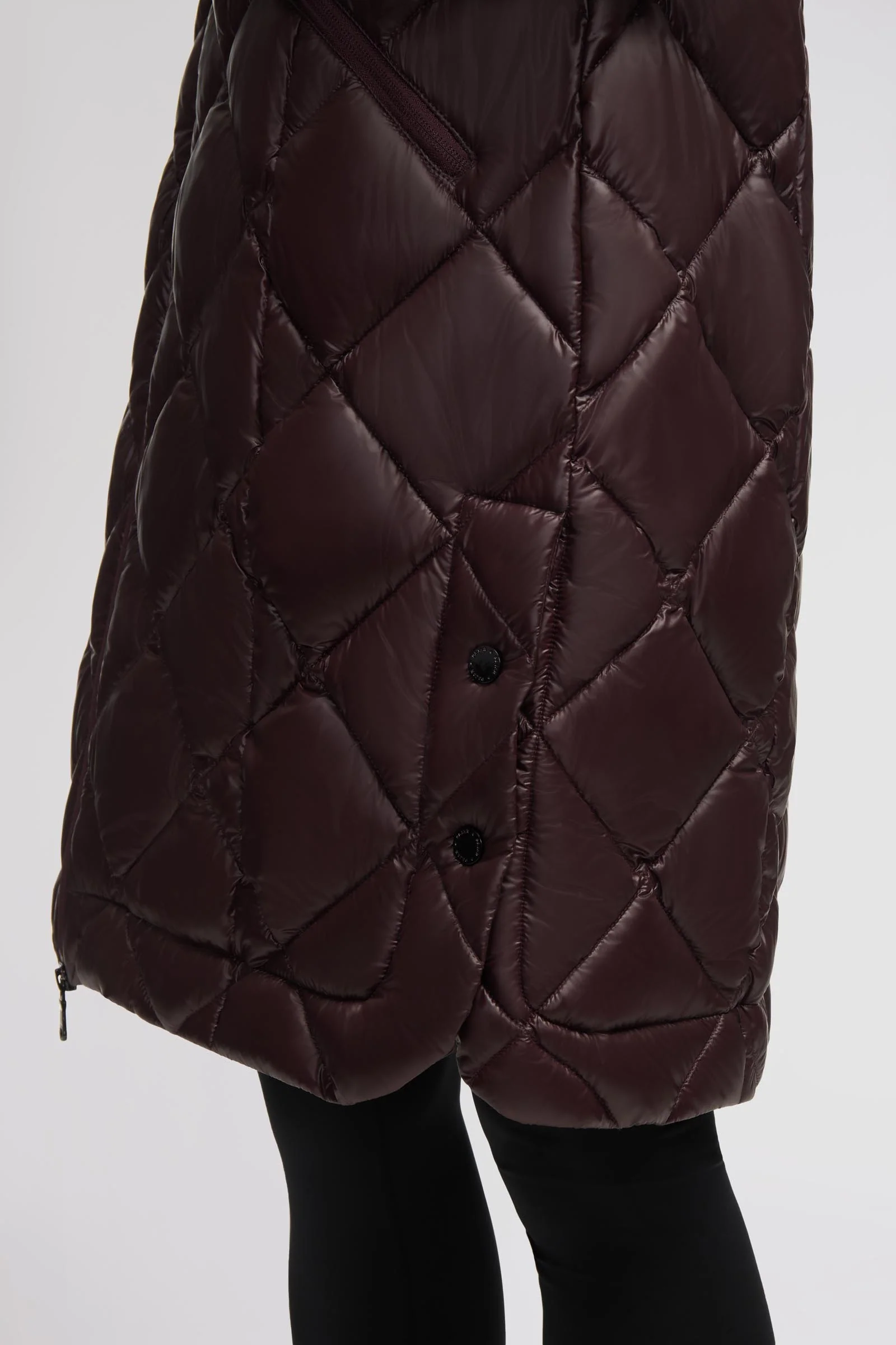 Halona Women's Lightweight Mid Length Puffer - Image 11