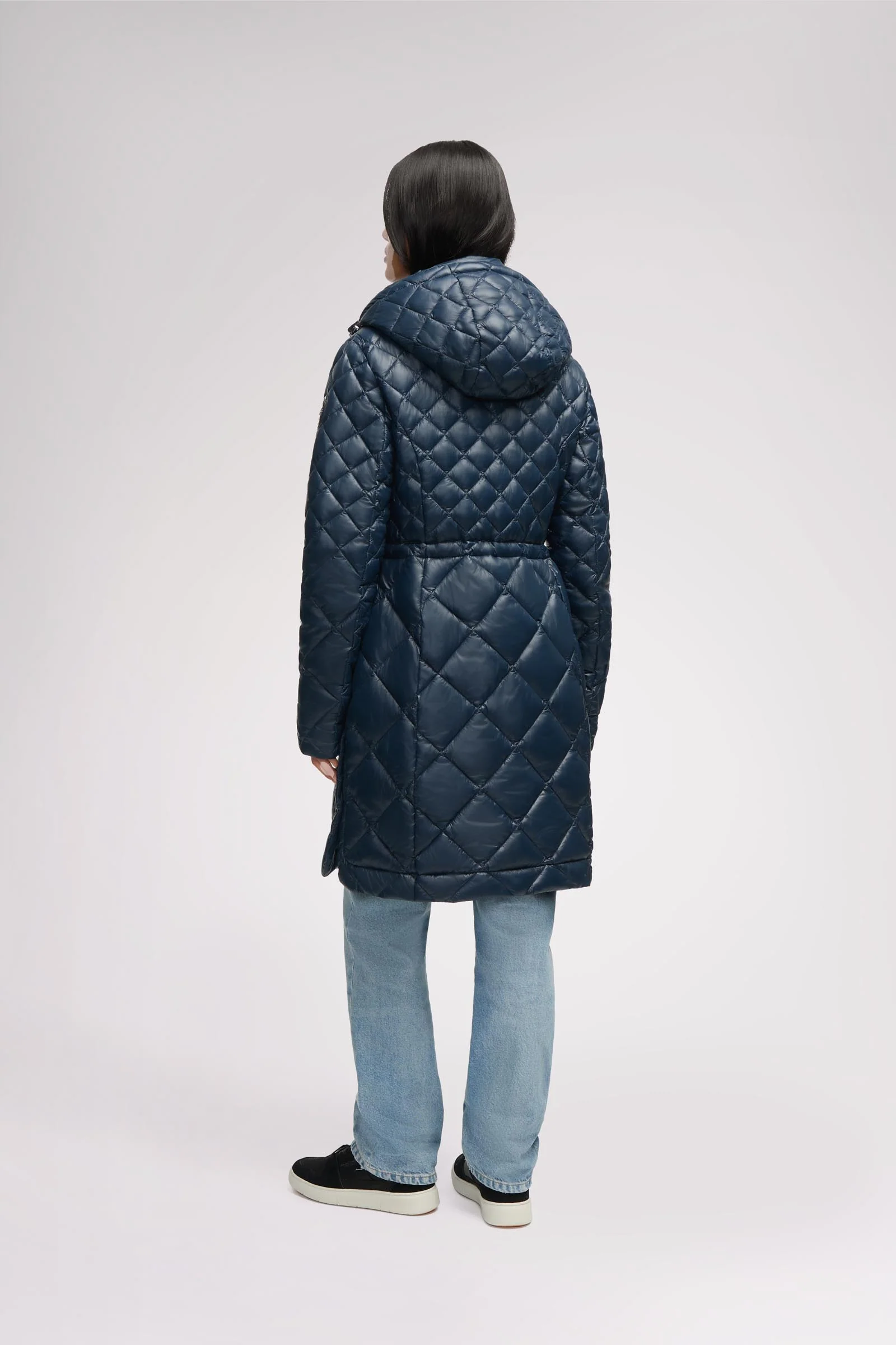 Halona Women's Lightweight Mid Length Puffer - Image 16