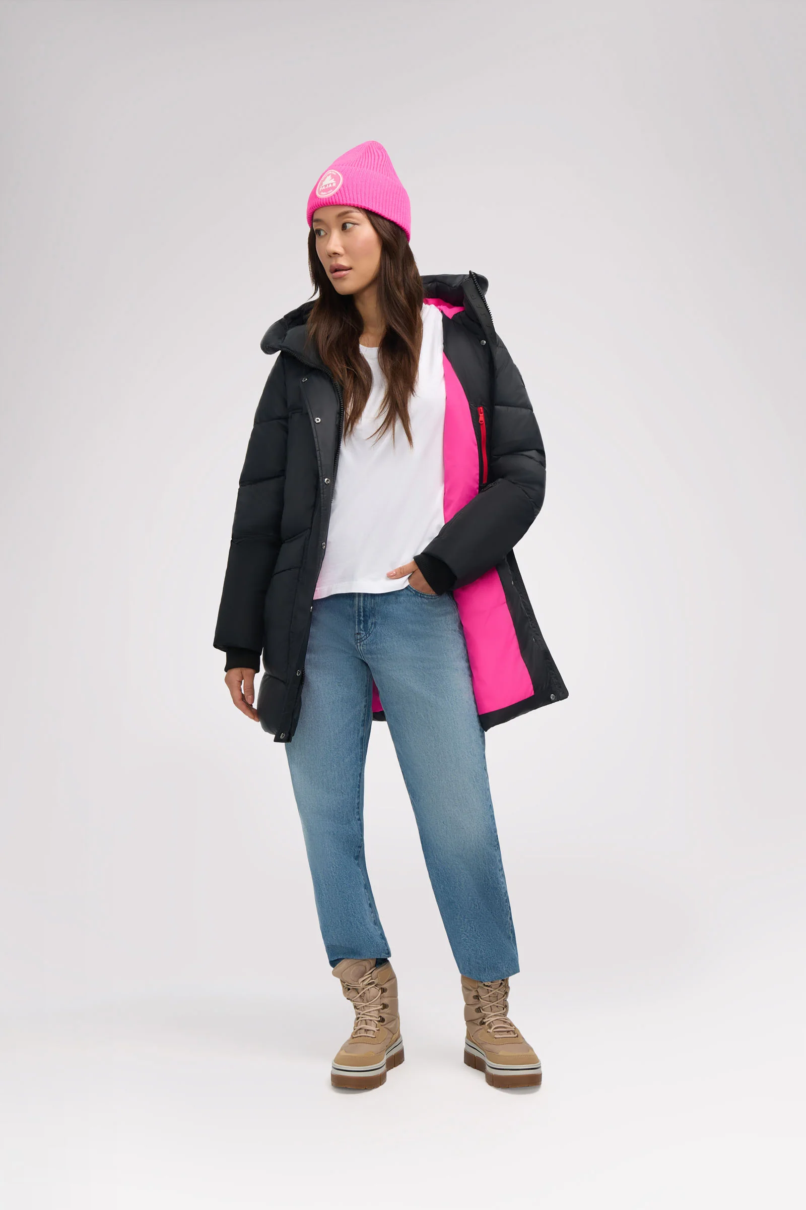 Heirani Women's Mid-Length Parka Puffer - Image 25