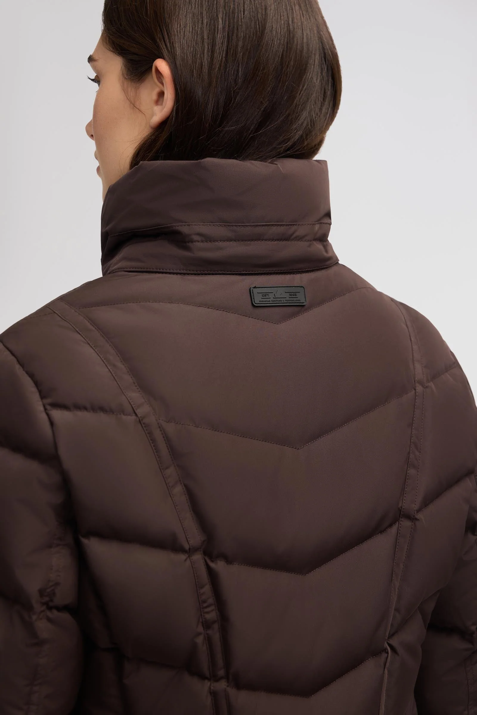 January Women's Quilted Puffer w/ Faux Fur - Image 6
