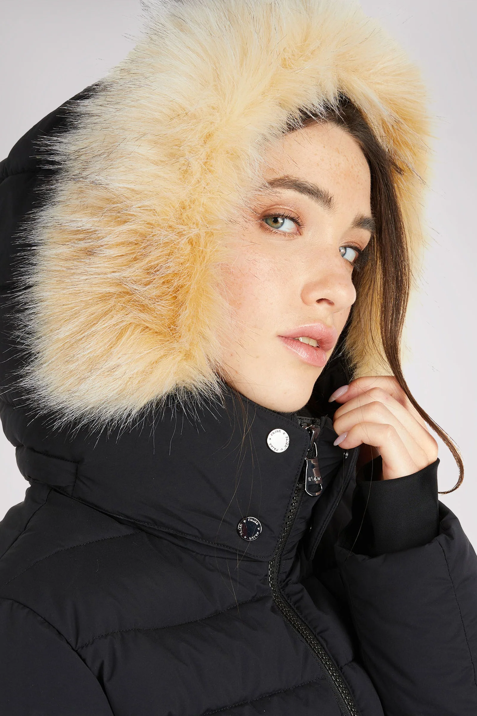 Jupiter Women's Puffer Jacket w/ Faux Fur Trim - Image 4