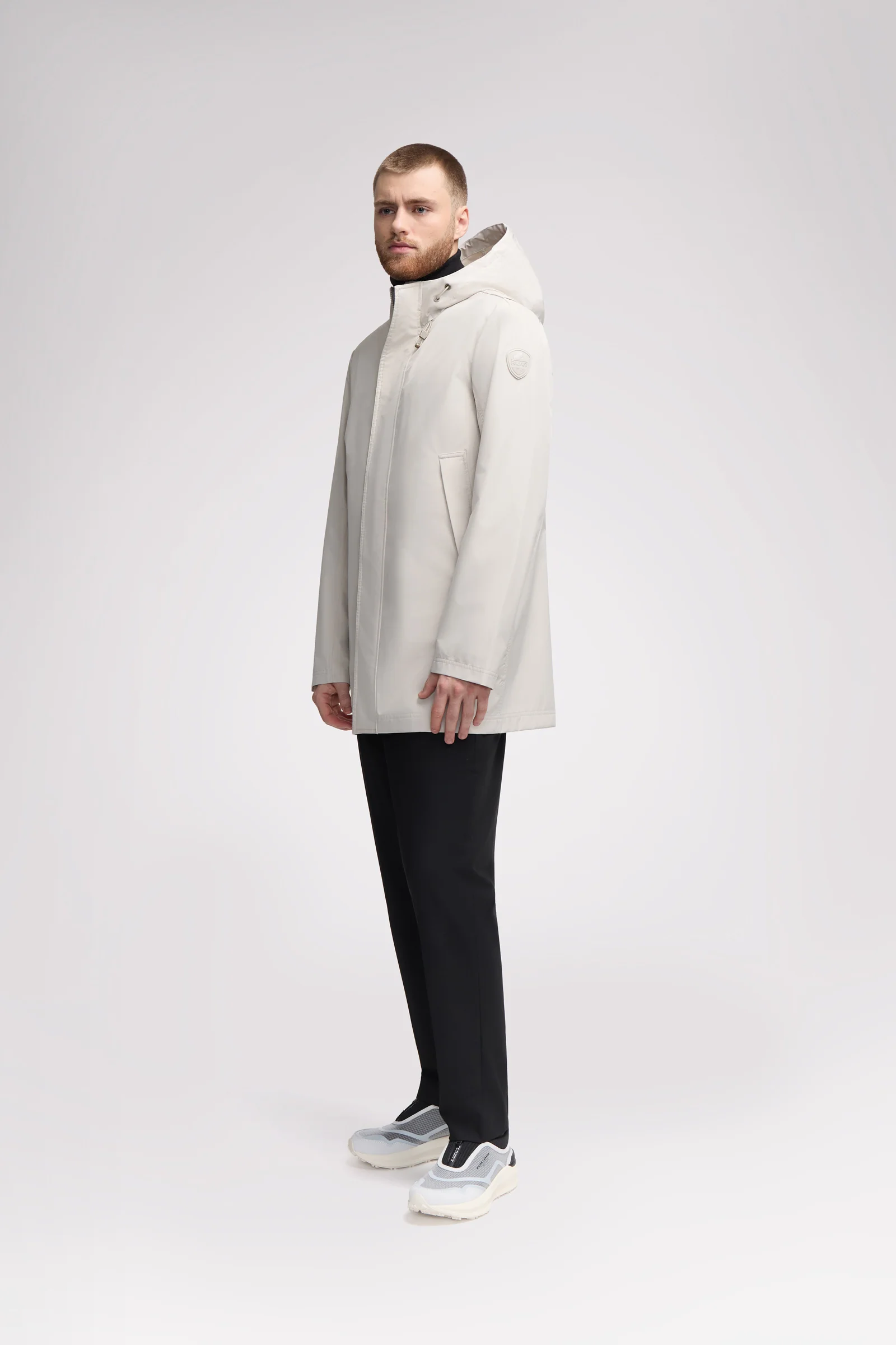 Kaito Men's Hooded Car Coat - Image 2