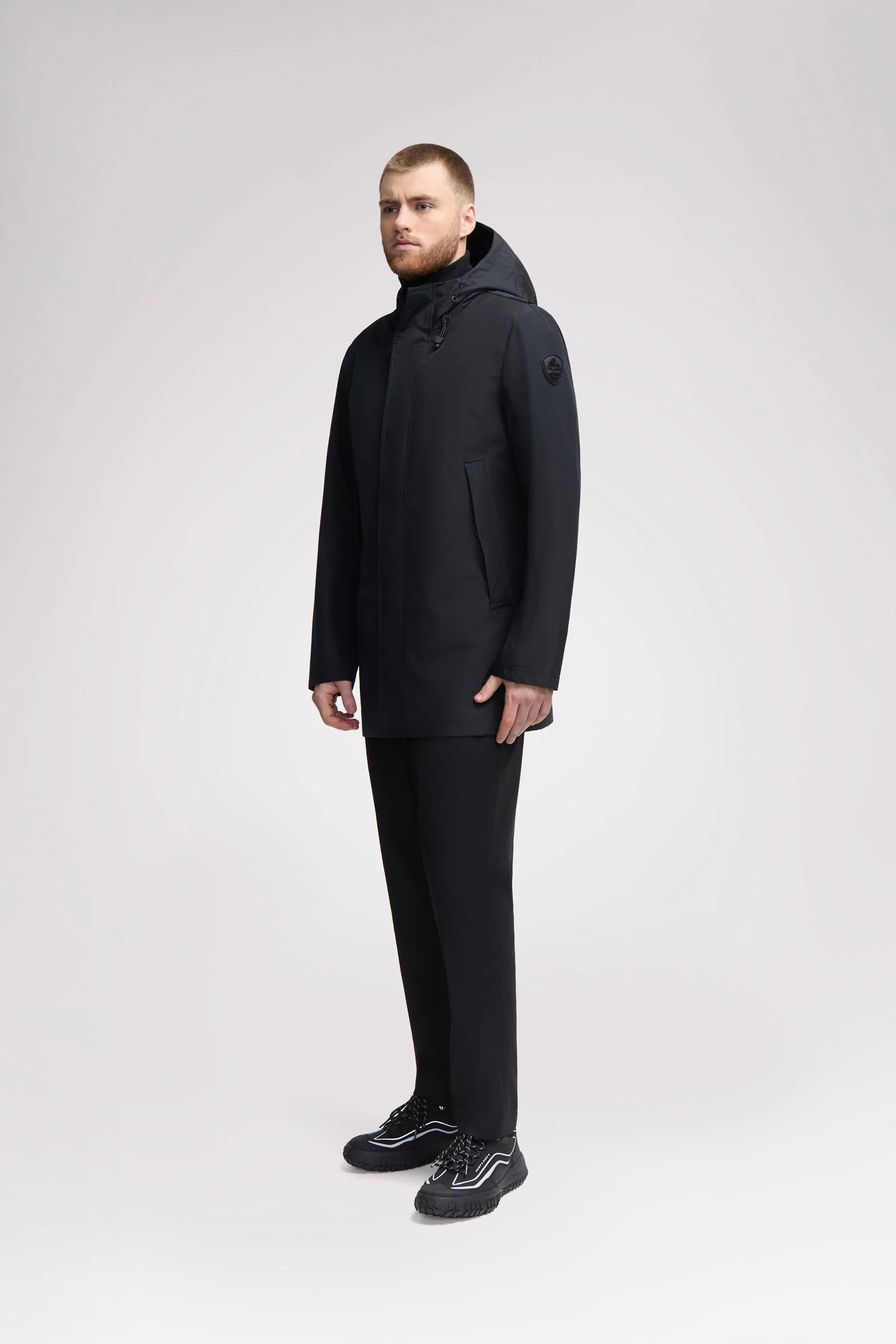 Kaito Men's Hooded Car Coat - Image 7
