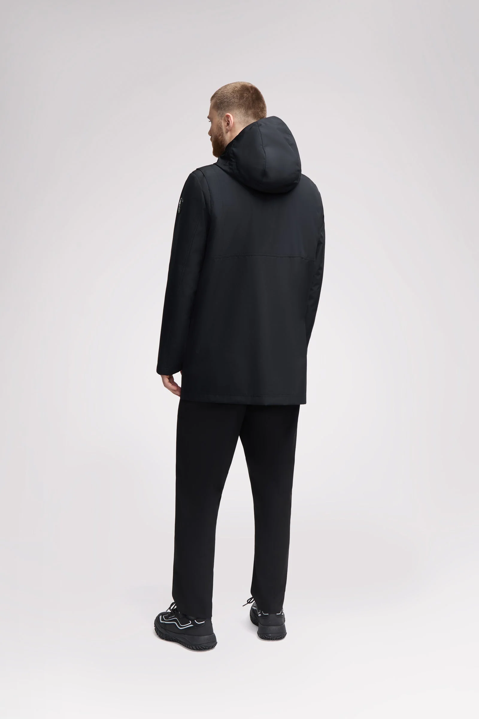 Kaito Men's Hooded Car Coat - Image 9
