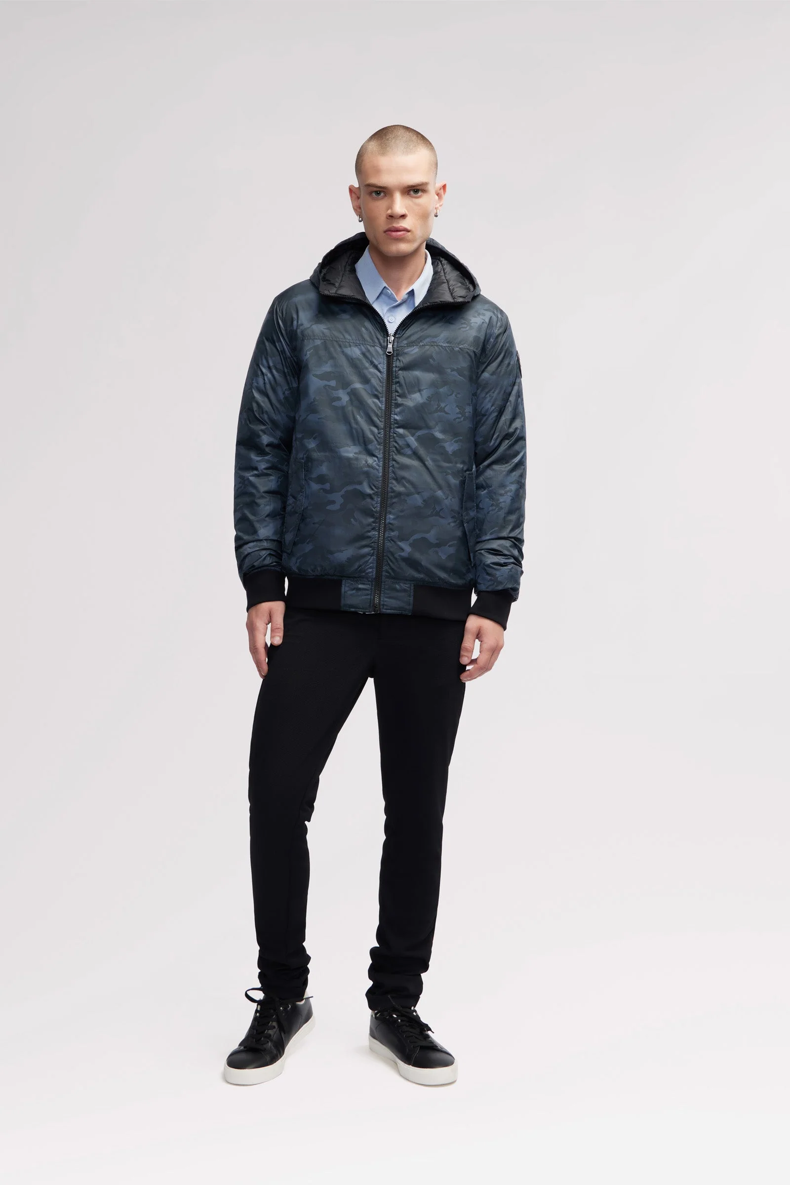 Maxwell Men's Lightweight Reversible Bomber - Image 7