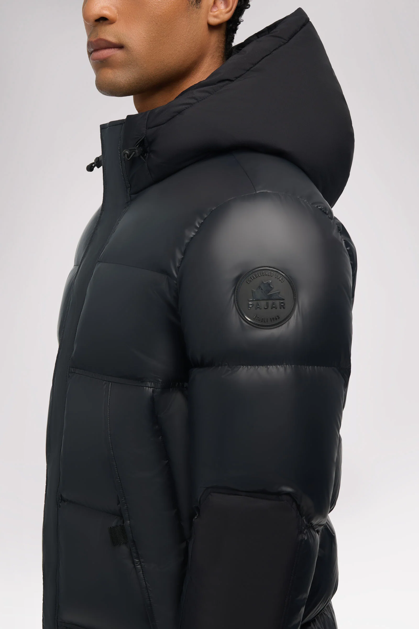 Nuray Men's Mixed Media Puffer - Image 13