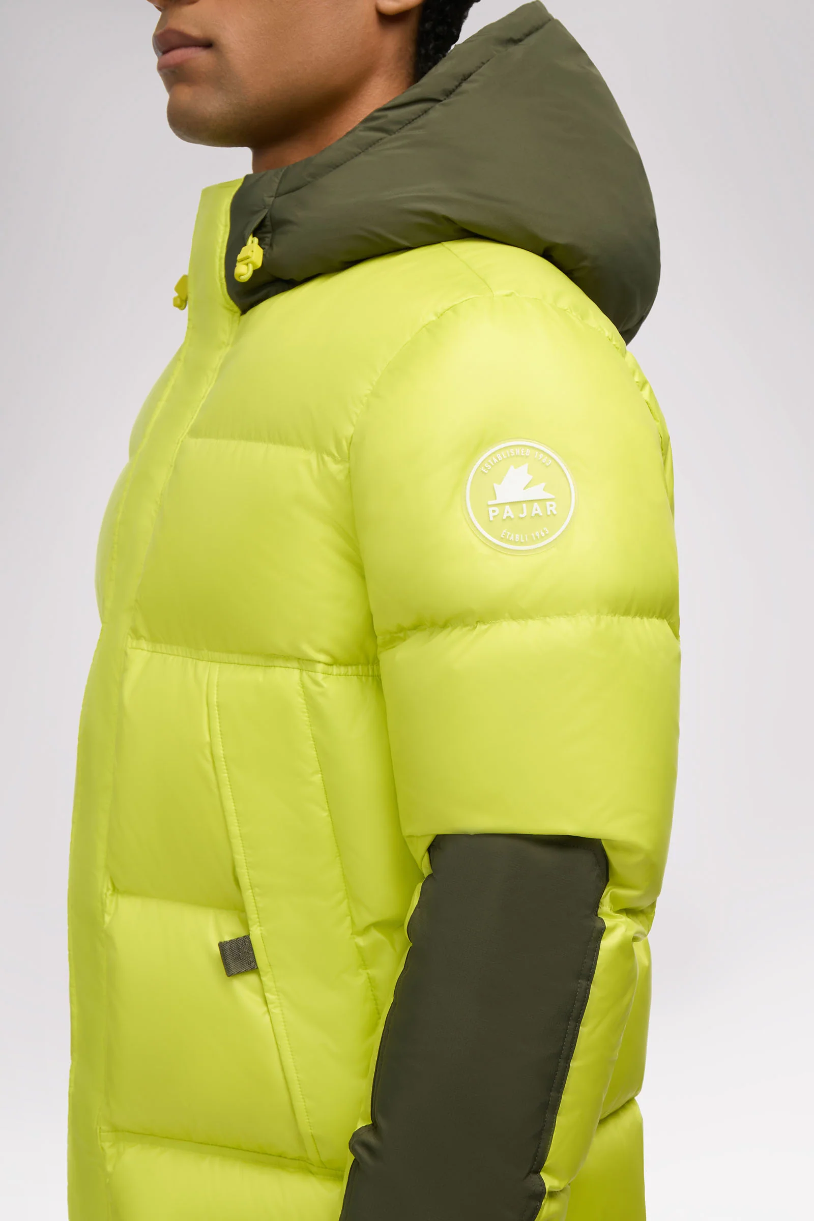 Nuray Men's Mixed Media Puffer - Image 6