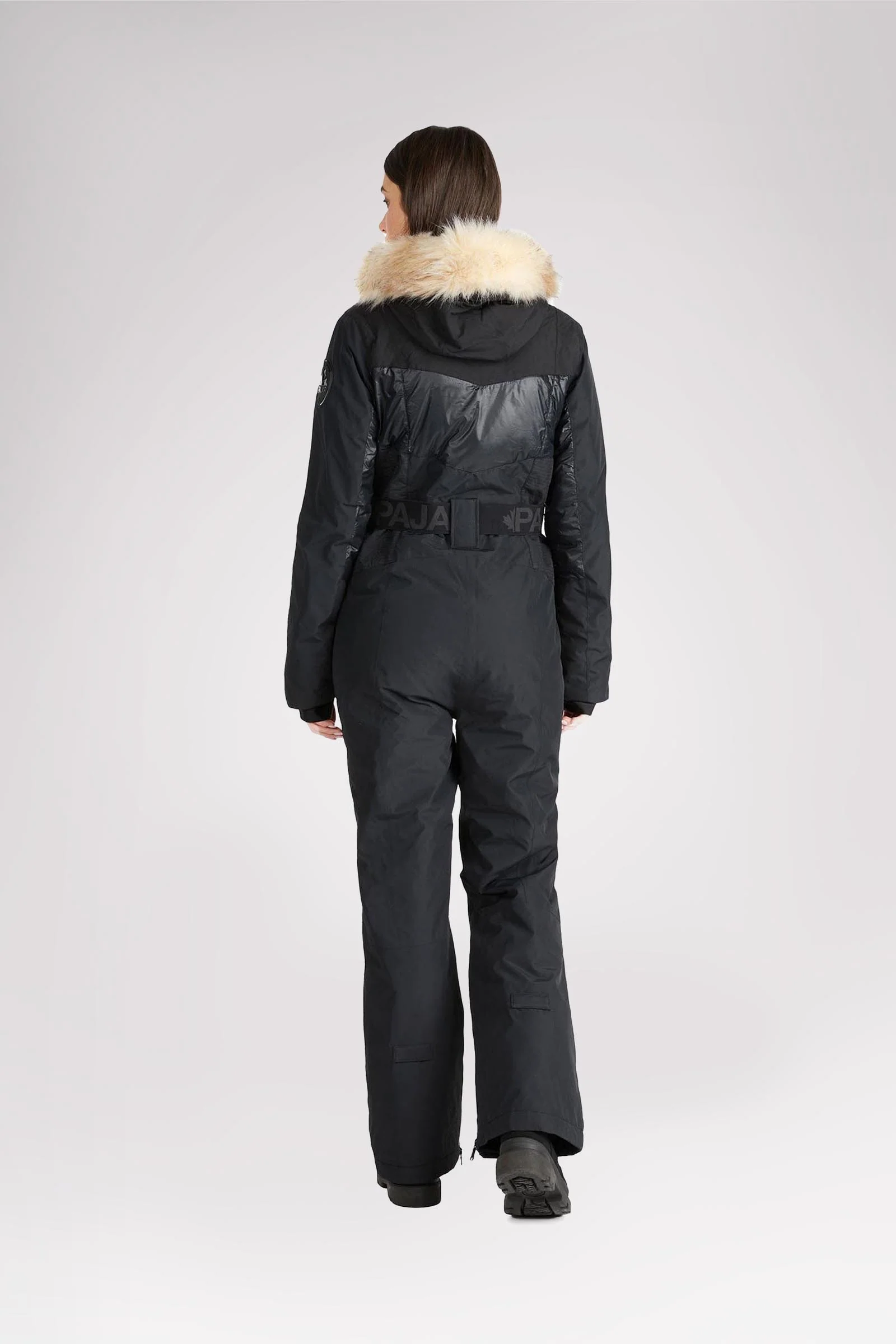 Pearl Women's Ski Jumpsuit w/ Faux Fur Trim - Image 3