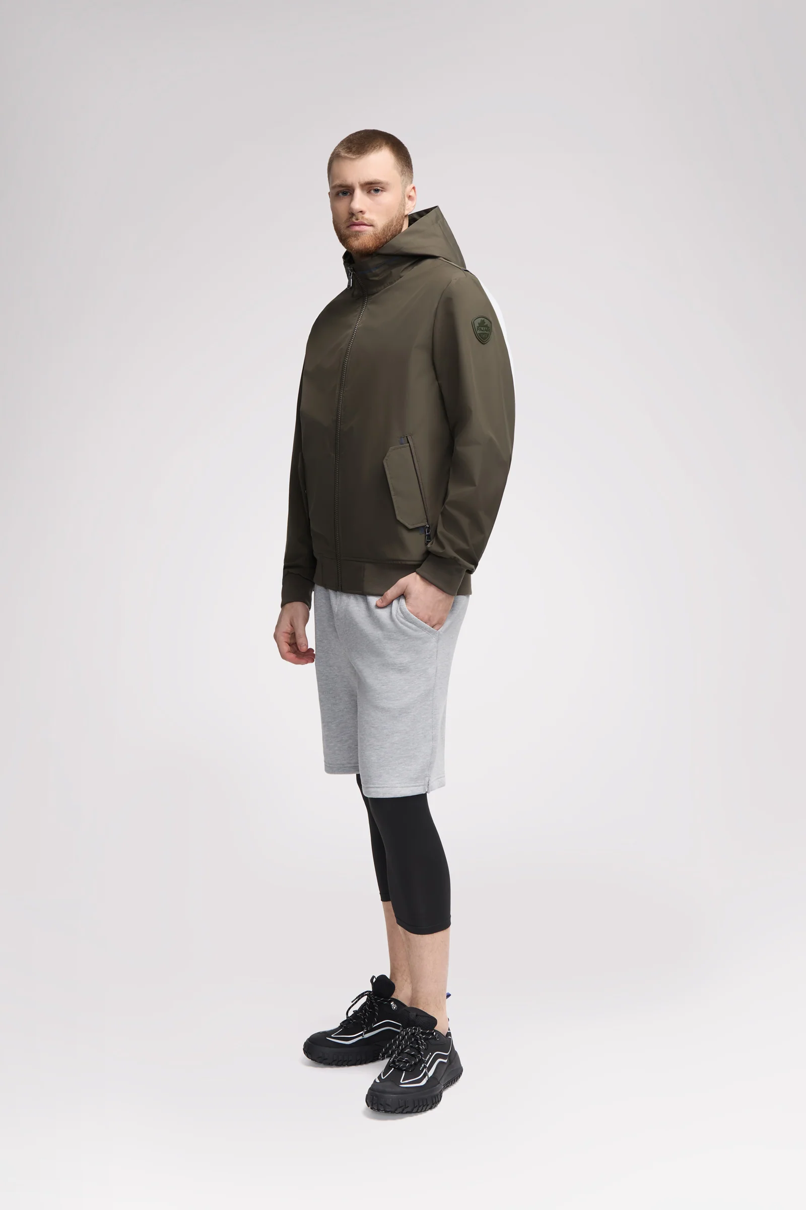 Riku Men's Hooded Golf Jacket - Image 17