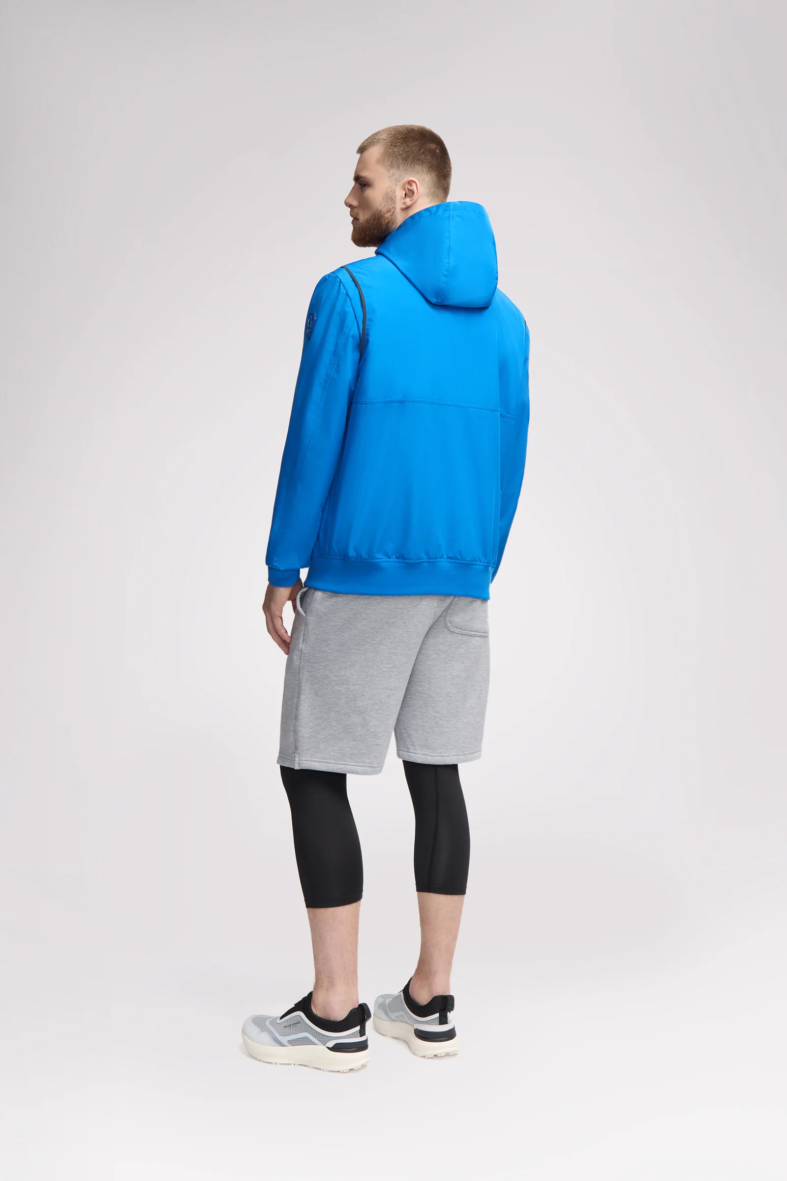 Riku Men's Hooded Golf Jacket - Image 4
