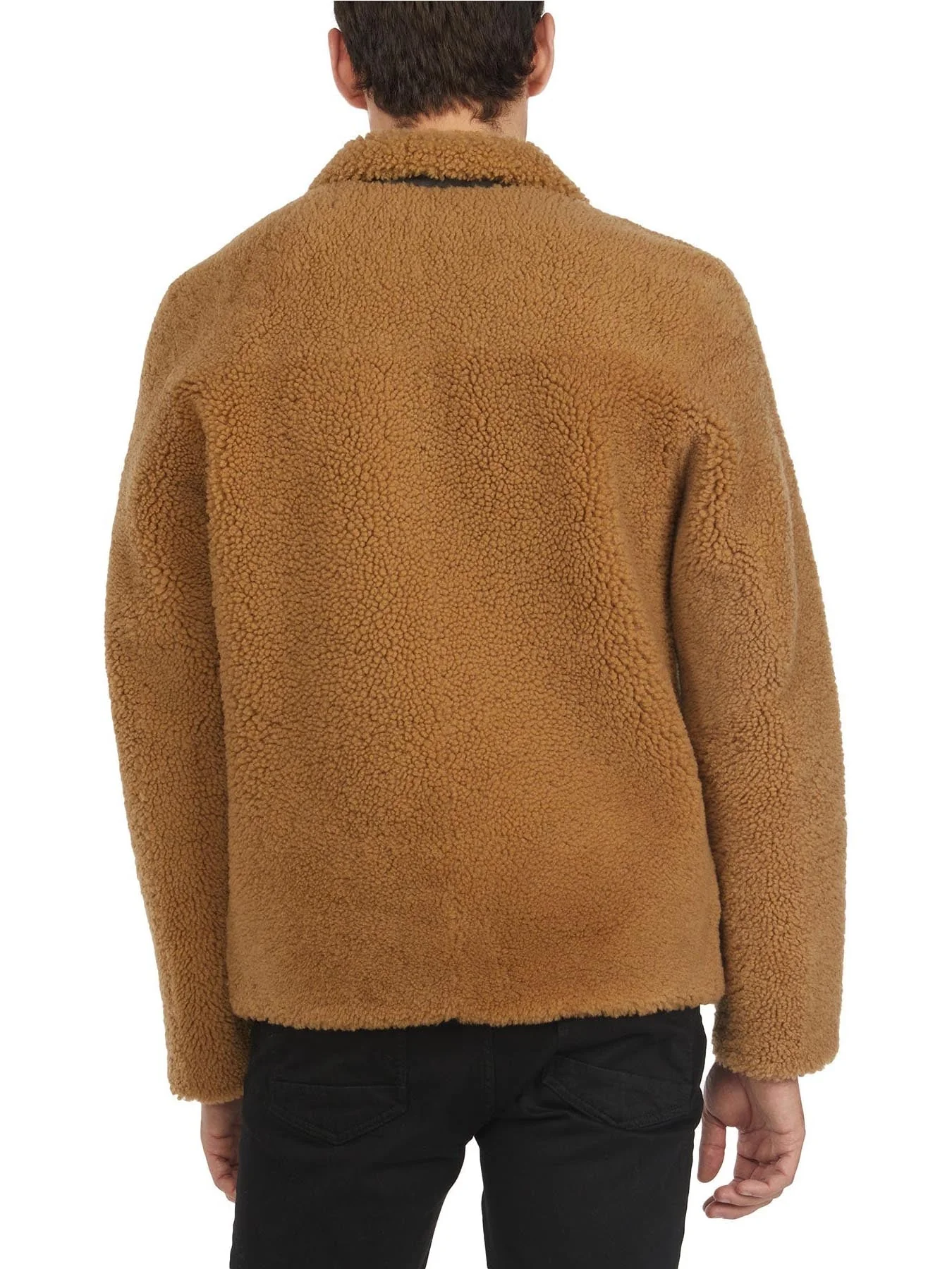 Teddy Men's Sheepskin Coat - Image 8