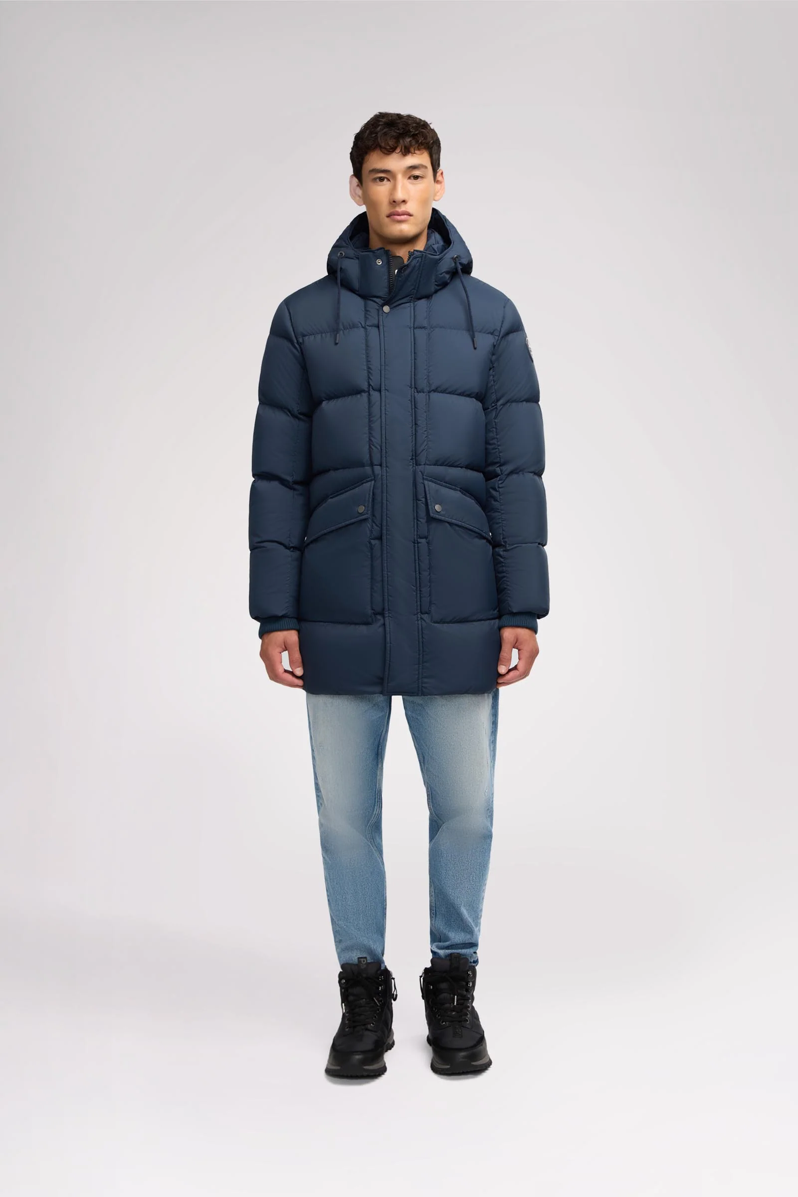 Teneca Men's Channel Quilted Puffer Parka - Image 13