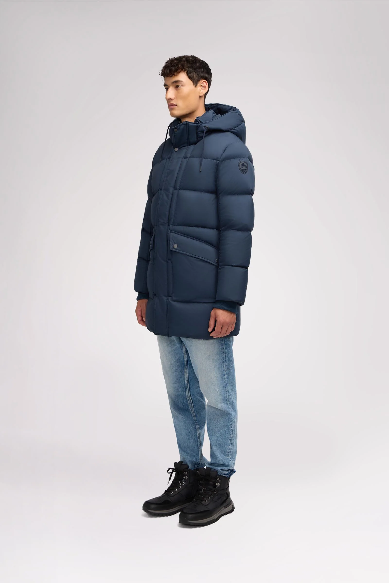 Teneca Men's Channel Quilted Puffer Parka - Image 14