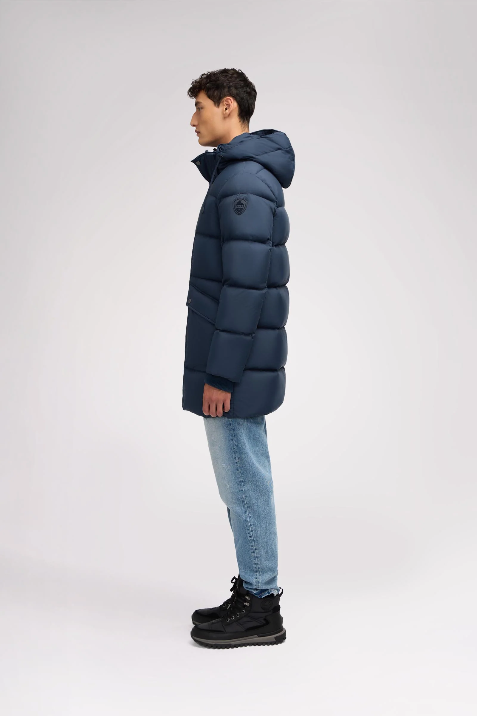 Teneca Men's Channel Quilted Puffer Parka - Image 15