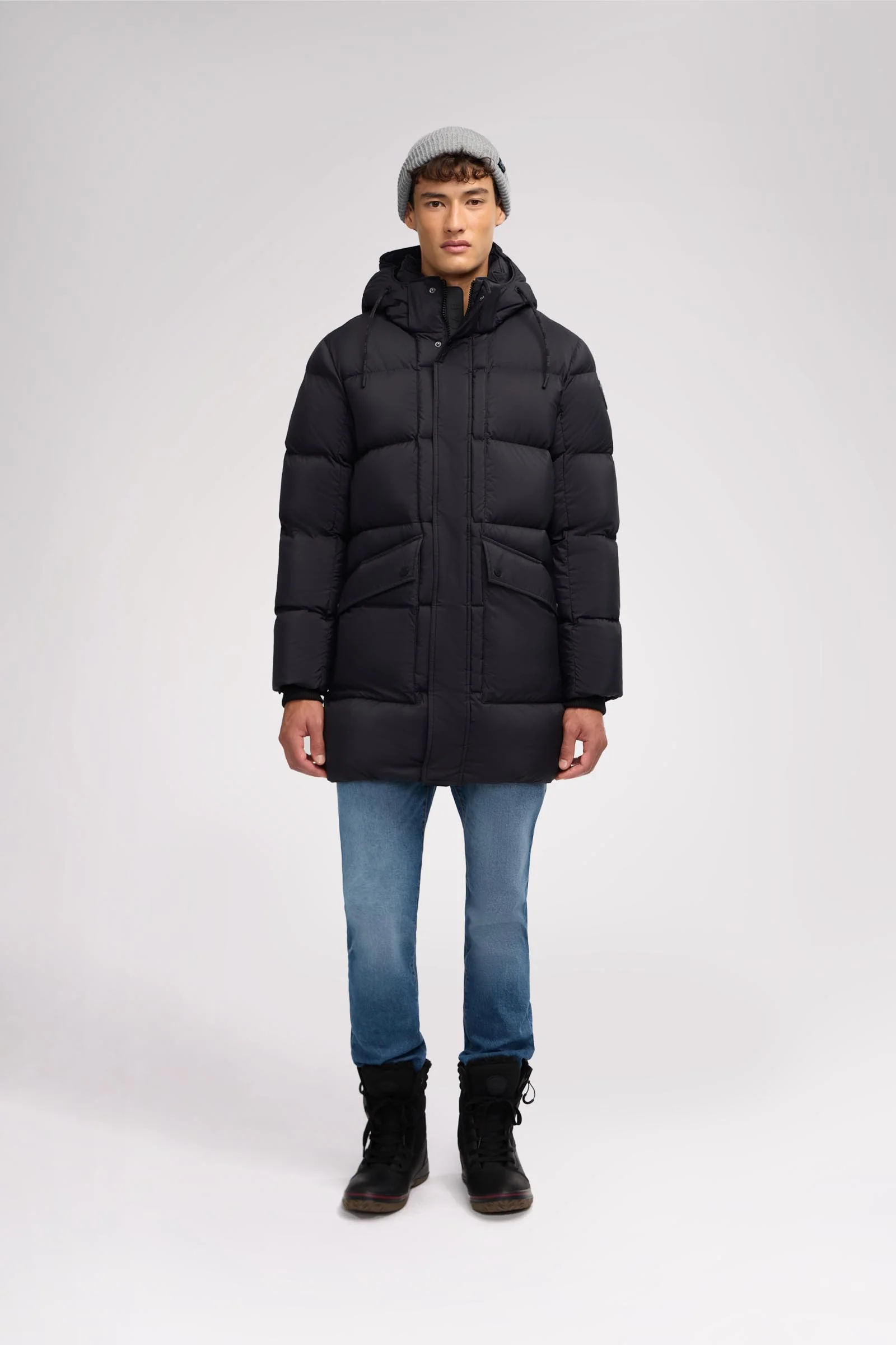 Teneca Men's Channel Quilted Puffer Parka - Image 7