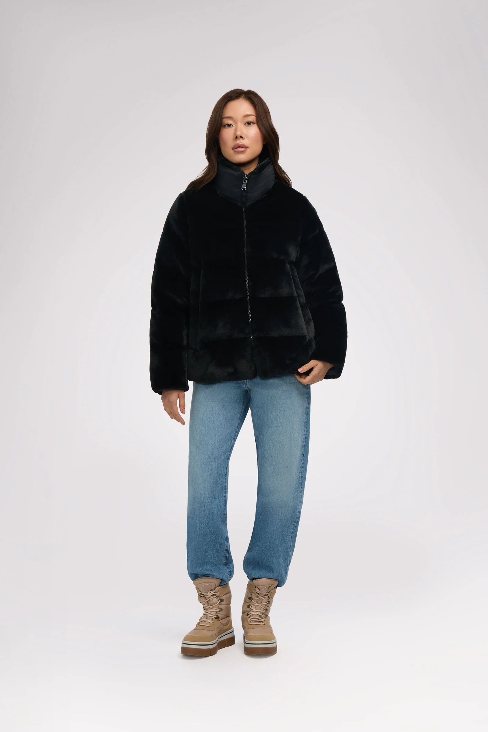 Vanita Women's Boxy Reversible Puffer - Image 13