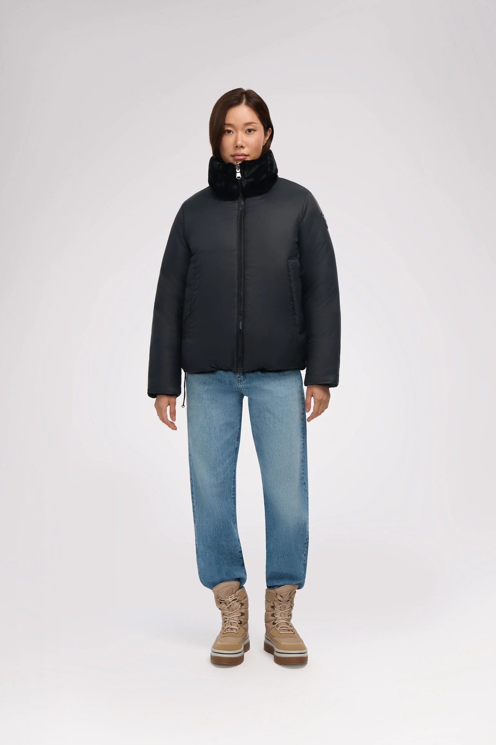 Vanita Women's Boxy Reversible Puffer - Image 15