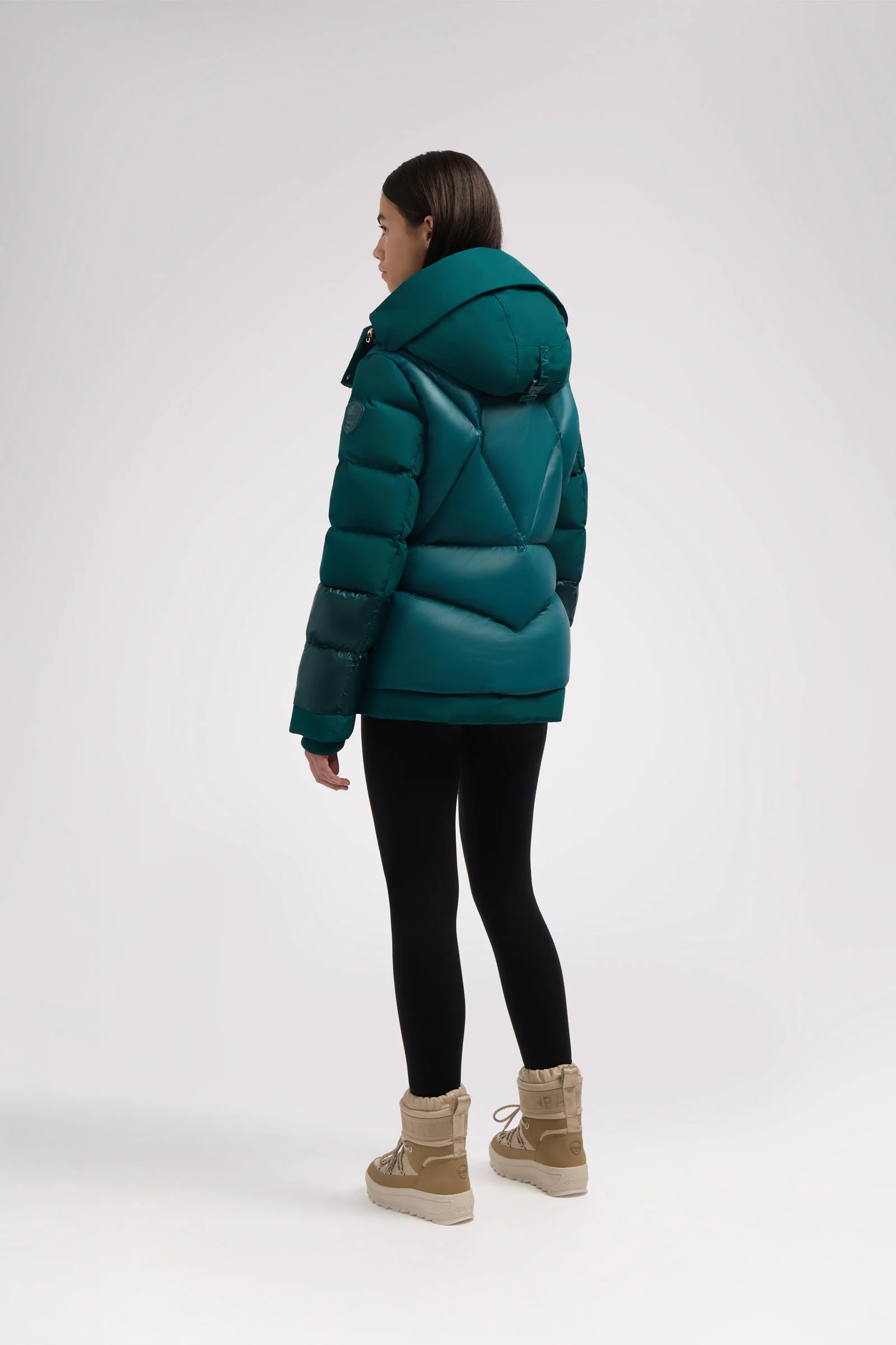 Vega Women's Mixed Media Puffer - Image 22
