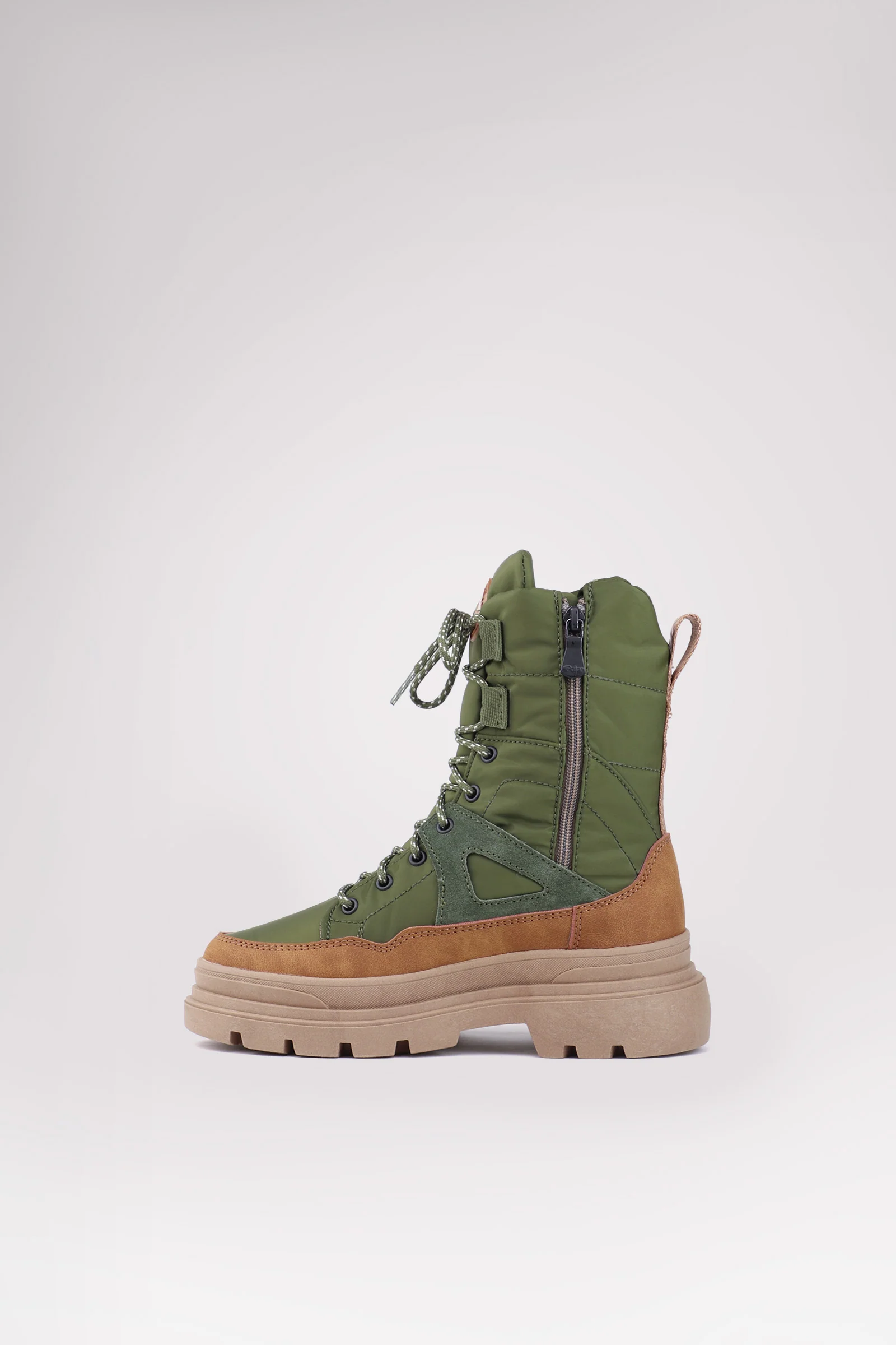 Verana Low Women's Lace Up Boot w/Zip - Image 9