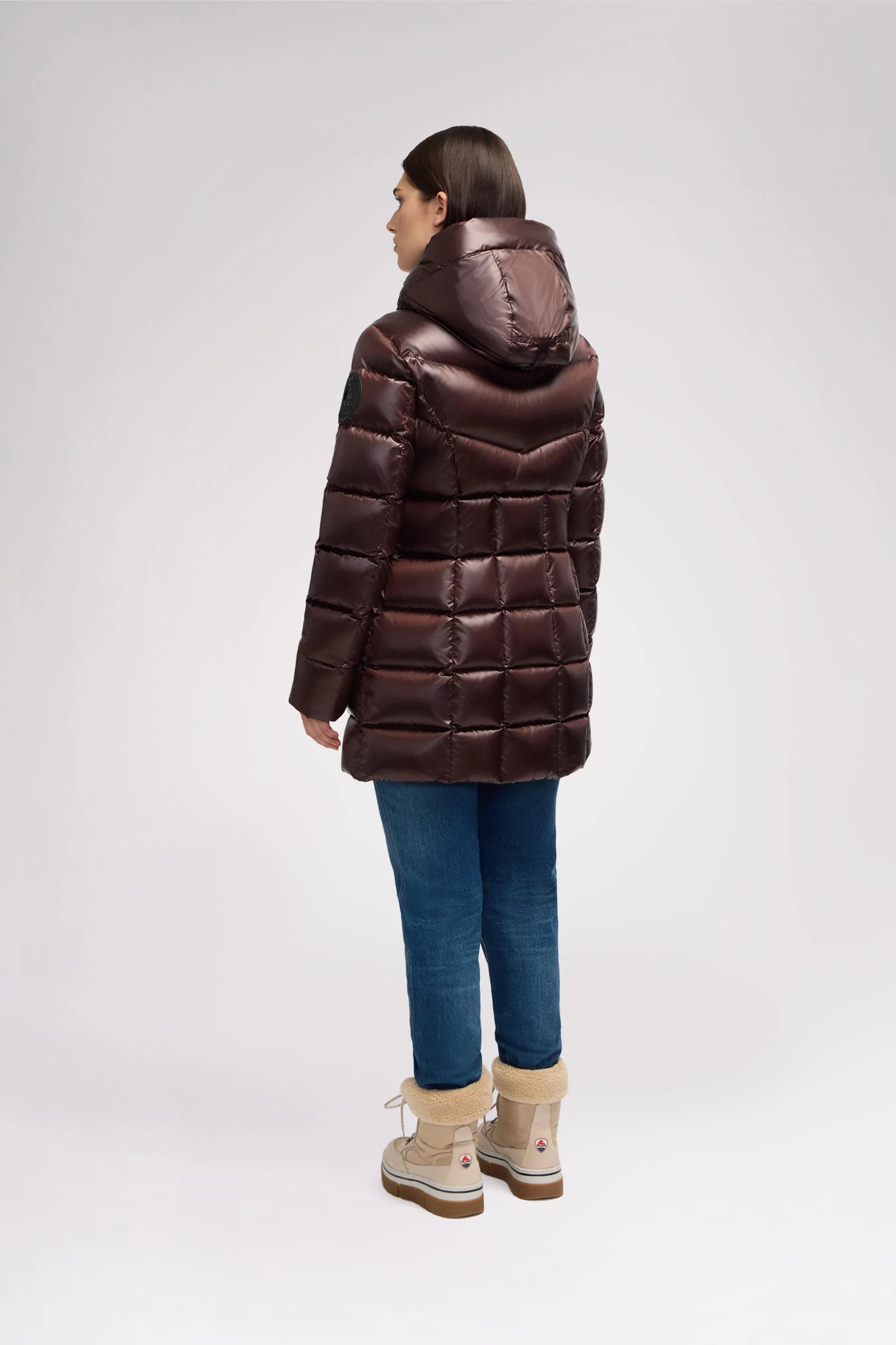 Zola Women's Mid Length Puffer - Image 4