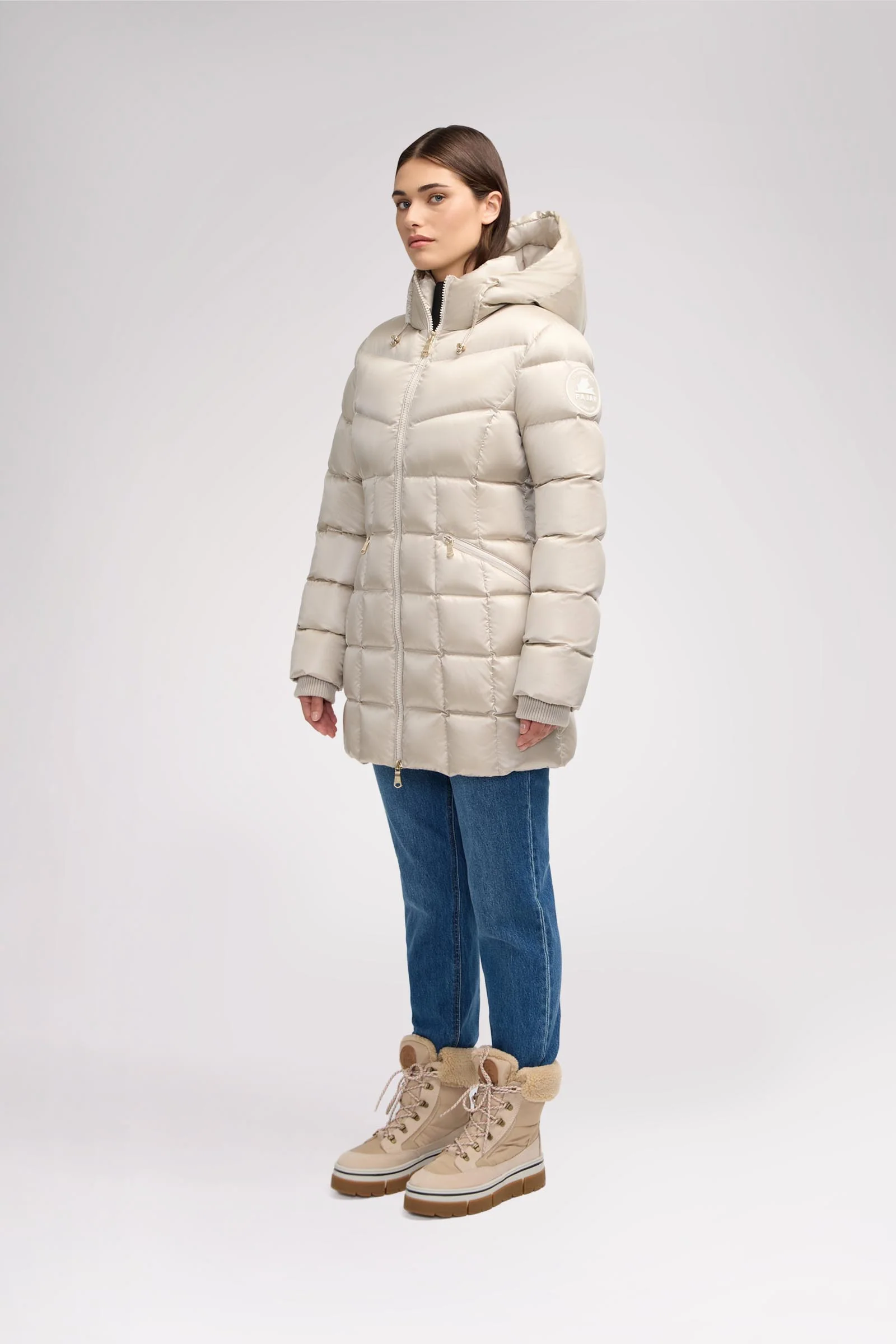 Zola Women's Mid Length Puffer - Image 8